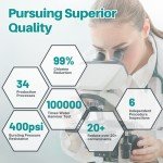 ICEPURE Under Sink Water Filter System, 3 Years or 22000 Gallons Ultra High Life NSF/ANSI 42 Certified, Removes Heavy Metals,Chlorine,Direct Connect Under Counter Drinking Water System, USA Tech
