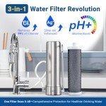 6-Stage Alkaline Stainless Steel Water Filter