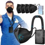 Wearable HEPA Air Purifier for Outdoor Activities