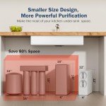Frizzlife MR600 Tankless Reverse Osmosis Water Filter