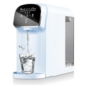 Aigerri UV Countertop Reverse Osmosis System Water Filter, 5 Stage RO Water Filtration System, NSF/ANSI 42 Certified, 5:1 Pure to Drain, Water Purifier for Home(No Installation Required)