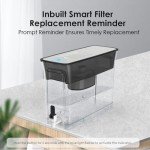 Waterdrop 35-Cup Water Filter Dispenser - BPA Free