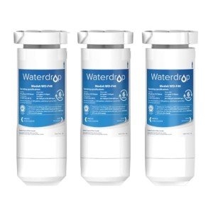 Waterdrop WD-F48 Replacement for GE® XWF Refrigerator, GE® XWF, WR17X30702, 3 Filters (Not XWFE®)