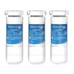 Waterdrop WD-F48 Replacement for GE® XWF Refrigerator, GE® XWF, WR17X30702, 3 Filters (Not XWFE®)