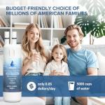 HMASAV W10295370A Water Filter Replacement 3-Pack