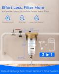 Waterdrop Mega Spin Down Sediment Filter System