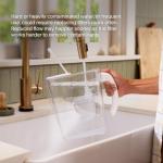 Clearly Filtered No.1 Filtered Water Pitcher/Updated Model/Targets 365+ Contaminants e.g. Fluoride Chlorine PFAS Microplastics Lead Arsenic BPA/BPS Free (Pitcher Includes 1 Filter)