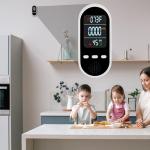 Portable Carbon Monoxide Detector with Alarm & Screen