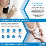 Inline 10" Carbon Water Filter for Taste & Odor