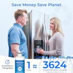 Waterdrop Replacement Water Filter for Samsung Refrigerators