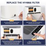 HY4866 Replacement Filters for YIOU & MORENTO Air Purifiers