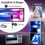 UV Light Air Purifier Bulb with Magnetic Holder