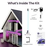 UV Light Air Purifier Bulb with Magnetic Holder