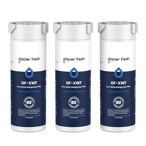 Glacier Fresh XWF Refrigerator Water Filter 3-Pack