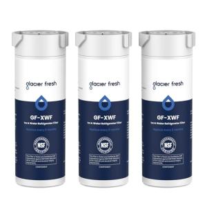 Glacier Fresh XWF Refrigerator Water Filter 3-Pack