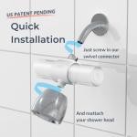Weddell Duo Shower Filter - NSF Certified & High Pressure