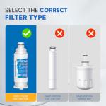 PUREPLUS DA97-17376B Samsung Refrigerator Water Filter 2-Pack