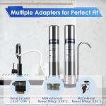 VORTOPT Countertop Water Filter System for Clean Water