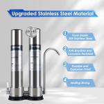 VORTOPT Countertop Water Filter System for Clean Water