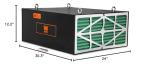 WEN 3417 3-Speed Remote Air Filtration System