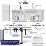 iSpring 2-Stage Whole House Water Filtration System