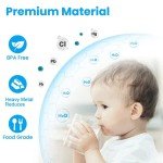 Brightify 10"x2.5" 5 Micron Carbon Water Filter, Whole House Carbon CTO Water Filter Cartridge Replacement Fits Culligan D-10A, P5-D, DuPont WFPFC8002, SCWH-5, GE FXWTC, Whirlpool WHCF-WHWC, 4 Pack