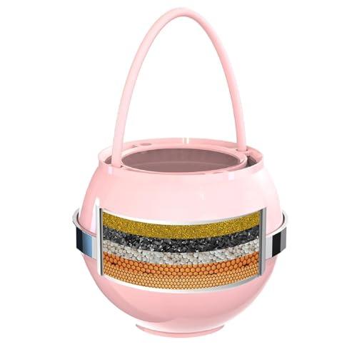 Pink Bathtub Water Filter – Softens Hard Water