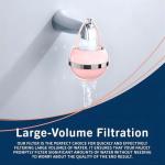 Pink Bathtub Water Filter – Softens Hard Water