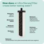 British Berkefeld Doulton 3.17 Gallon W9361137 Countertop Gravity-Fed Water Filtration System Using Ultra Sterasyl Ceramic Filter Candles