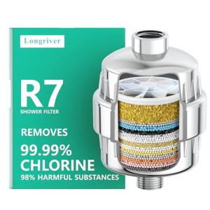 R7 Shower Filter - Remove Chlorine, Softens Water