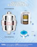 30-Stage Vitamin C Shower Filter for Hard Water