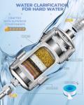 30-Stage Vitamin C Shower Filter for Hard Water