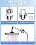 30-Stage Vitamin C Shower Filter for Hard Water
