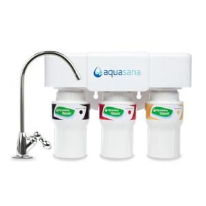 Aquasana Under Sink Water Filter System - Chrome