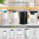 AP100-A/B Replacement Filter Compatible with AromaRoom AP100-A / AP100-B Air Purifi-er, 3-IN-1 H13 True HEPA and Activated Carbon Filter, Perfect Fit and Long Life for AP100-A/B, 2 Pack, White