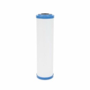 Camco Camper/RV Premium Replacement Cartridge for Inline Water Filter - Fits EVO RV Water Filter Housing - Premium Carbon Absorbs Harmful Compounds & Reduces Bad Taste, Odor, Bacteria and More (40624)