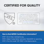 PUREPLUS CRF950Z Pitcher Water Filter Replacement for Pur PPF900Z, PPF951K, PPT700W, CR-1100C, DS-1800Z, CR-6000C, PPT711W, PPT711, PPT710W, PPT111W, PPT111R Pitchers and Dispensers, 4PACK