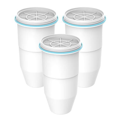 AQUA CREST Multi-Stage Replacement Water Filters - 3 Pack