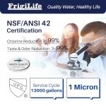 FrigiLife 1 Micron Whole House Carbon Filter 3-Pack