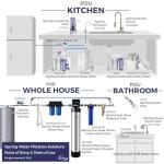 iSpring 2-Stage Whole House Water Filtration System