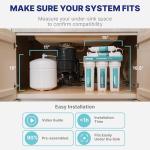 NU Aqua 5-Stage Under Sink Reverse Osmosis System