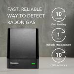Ecosense EQ100 EcoQube, Digital Radon Detector, Fast Capture of Fluctuating Levels, Short & Long-Term Continuous Monitoring with Trend Charts, Remote Data Access