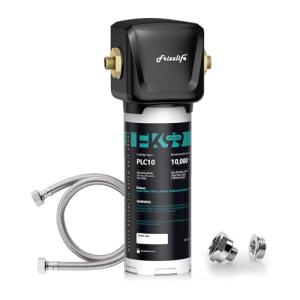 Frizzlife FK99 Under Sink Water Filter System, NSF/ANSI 53&42 Certified, Remove 99.99% Chlorine, Lead, Bad Taste&Odor, Direct Connect, 0.5 Micron, Under Counter Drinking Water Filter