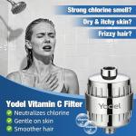 Yodel Vitamin C Shower Head Water Filter
