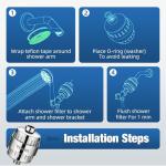 Yodel Vitamin C Shower Head Water Filter