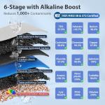 iSpring 6-Stage Alkaline Reverse Osmosis System
