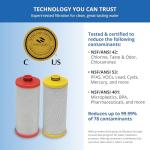 Aquasana Under Sink Water Filter Replacement Cartridges