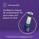 everydrop by Whirlpool Ice and Water Refrigerator Filter 1, EDR1RXD1, Single-Pack , Purple