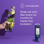 everydrop by Whirlpool Ice and Water Refrigerator Filter 1, EDR1RXD1, Single-Pack , Purple