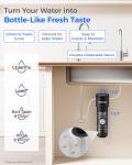 Waterdrop 10UB Under Sink Water Filter, Reduces PFAS, PFOA/PFOS, Lead, Chlorine, Bad Taste, NSF/ANSI 42 Certified, 8K Gallons, Easy Installation